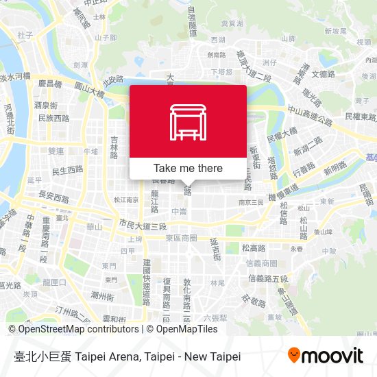 臺北小巨蛋 Taipei Arena map