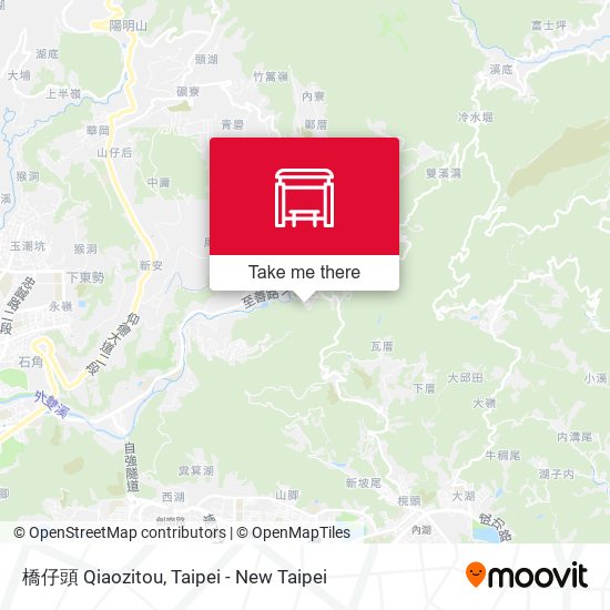 橋仔頭 Qiaozitou map