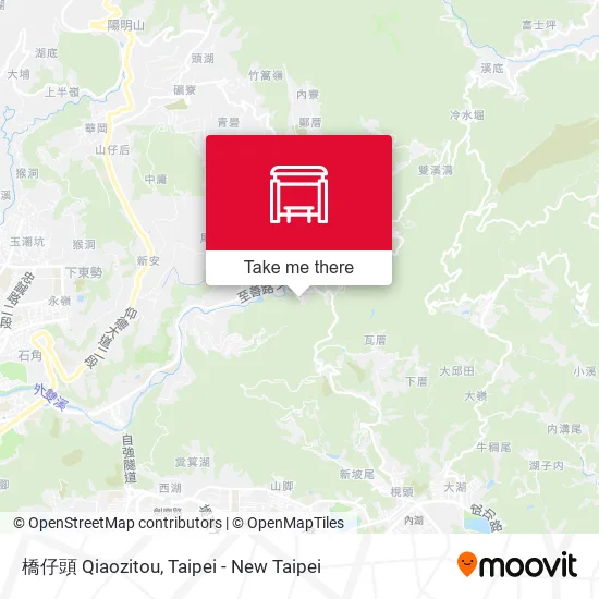 橋仔頭 Qiaozitou map