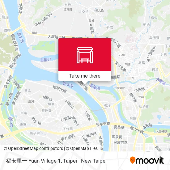 福安里一 Fuan Village 1 map