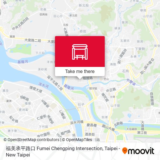 福美承平路口 Fumei Chengping Intersection map