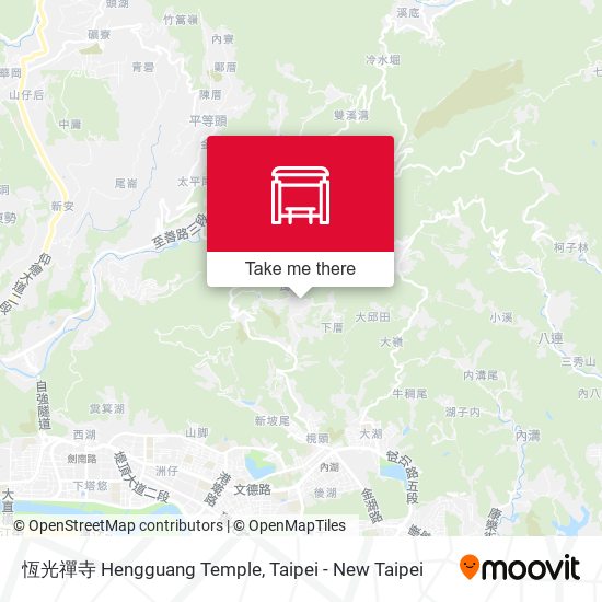 恆光禪寺 Hengguang Temple地圖