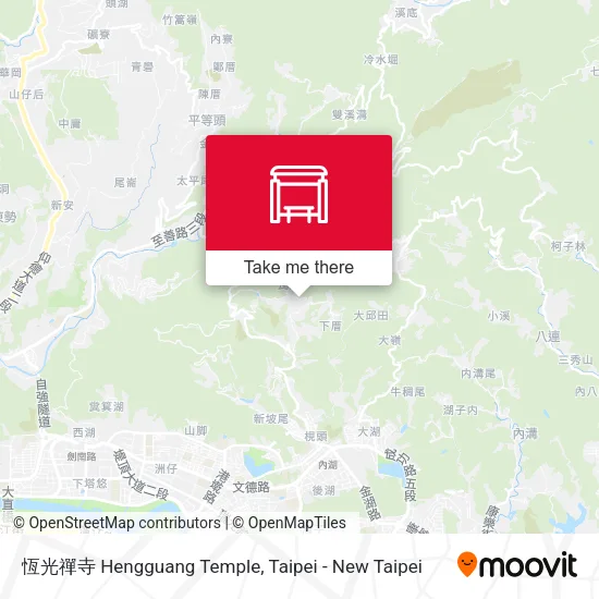 恆光禪寺 Hengguang Temple map