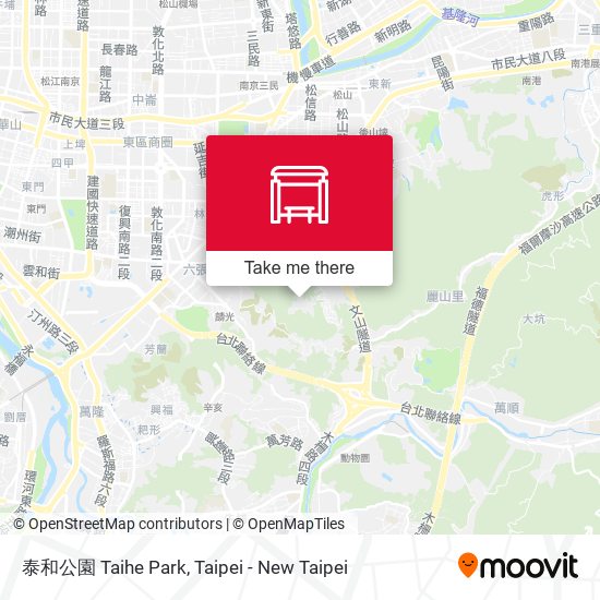 泰和公園 Taihe Park map