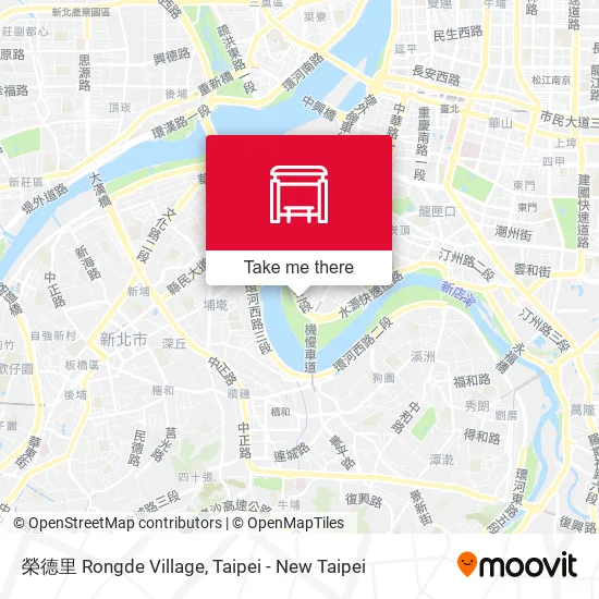 榮德里 Rongde Village map