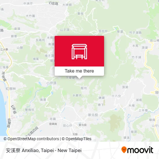 安溪寮 Anxiliao地圖