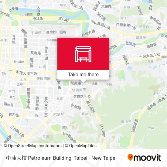 中油大樓 Petroleum Building地圖