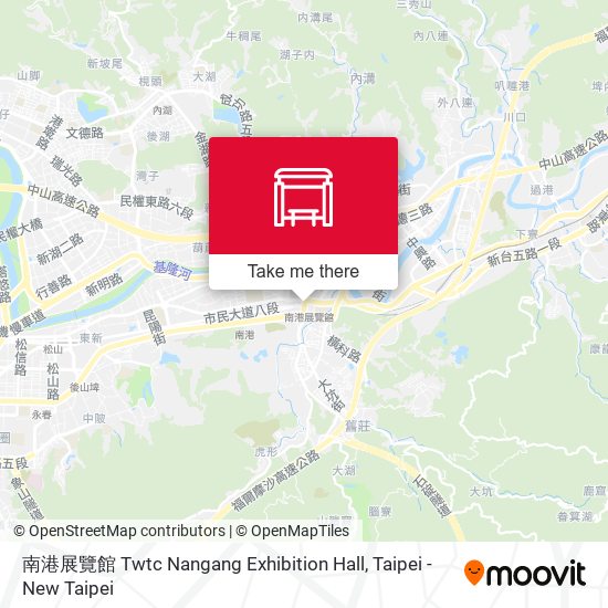 南港展覽館 Twtc Nangang Exhibition Hall map