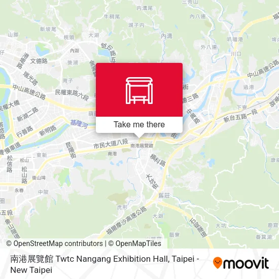 南港展覽館 Twtc Nangang Exhibition Hall地圖