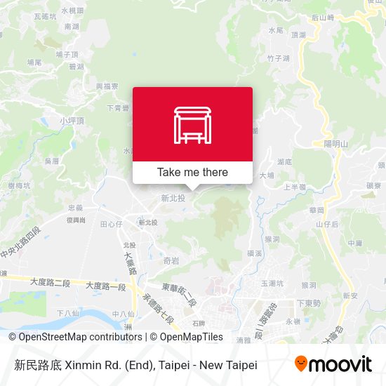 新民路底 Xinmin Rd. (End) map