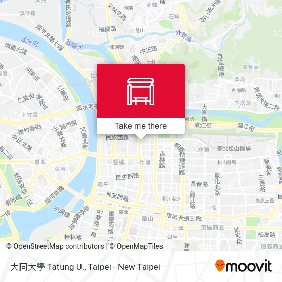 大同大學 Tatung U. map