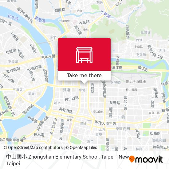 中山國小 Zhongshan Elementary School map