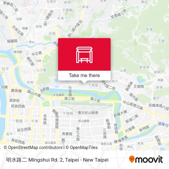 明水路二 Mingshui Rd. 2地圖