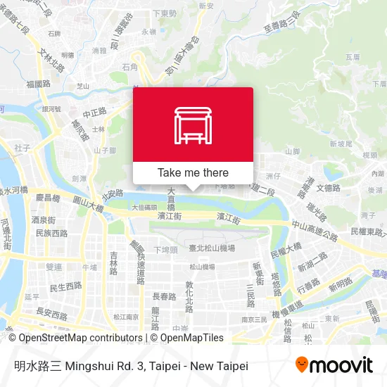 明水路三 Mingshui Rd. 3 map