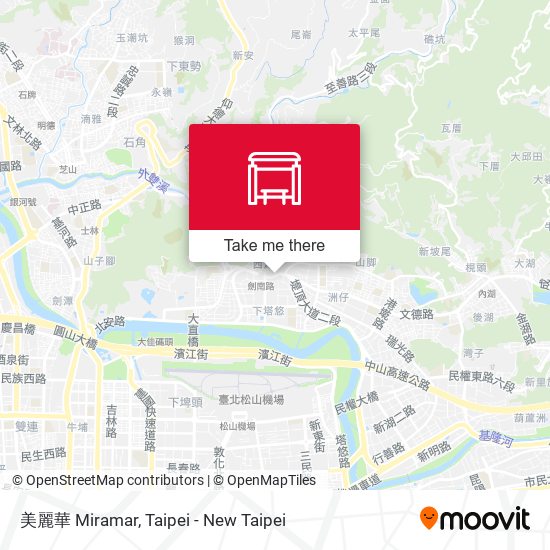 美麗華 Miramar map