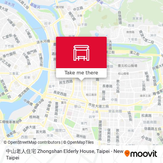 中山老人住宅 Zhongshan Elderly House map