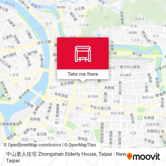 中山老人住宅 Zhongshan Elderly House map