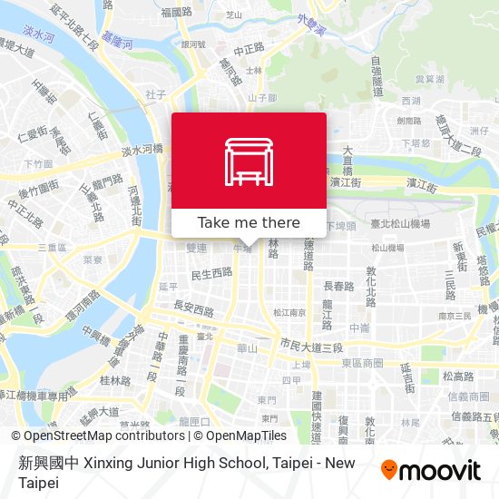 新興國中 Xinxing Junior High School地圖