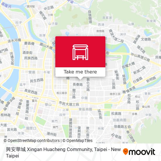 興安華城 Xingan Huacheng Community map