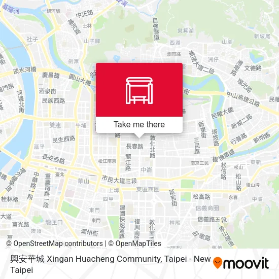 興安華城 Xingan Huacheng Community地圖