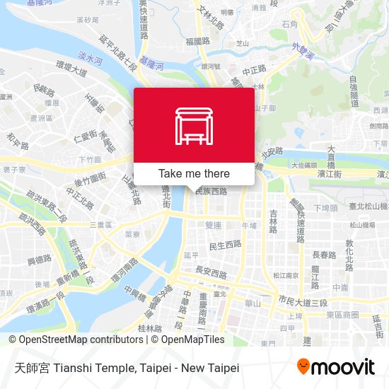 天師宮 Tianshi Temple map