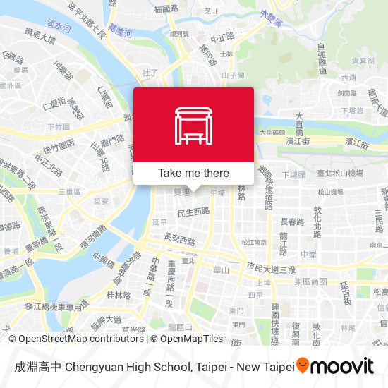 成淵高中 Chengyuan High School map