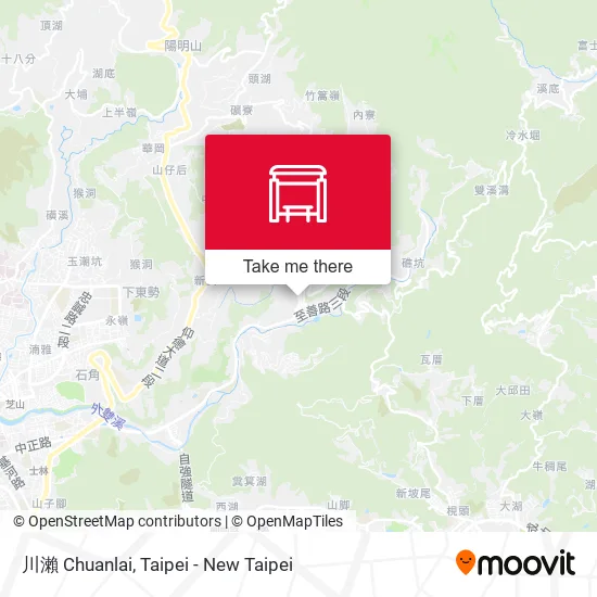 川瀨 Chuanlai map