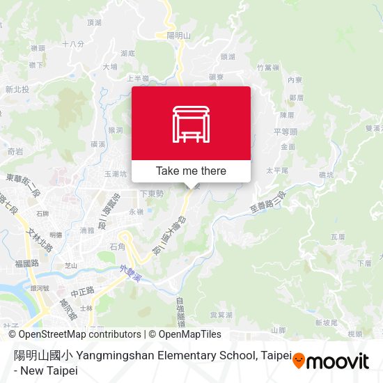 陽明山國小 Yangmingshan Elementary School地圖