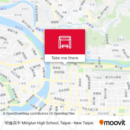 明倫高中 Minglun High School map