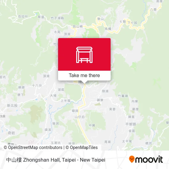 中山樓 Zhongshan Hall地圖