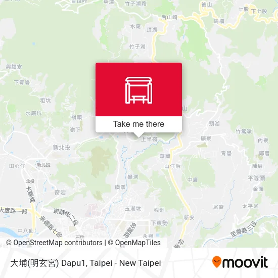 大埔(明玄宮) Dapu1 map