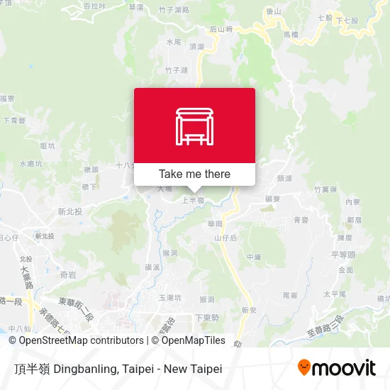 頂半嶺 Dingbanling map
