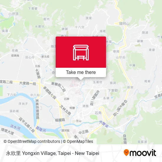 永欣里 Yongxin Village map