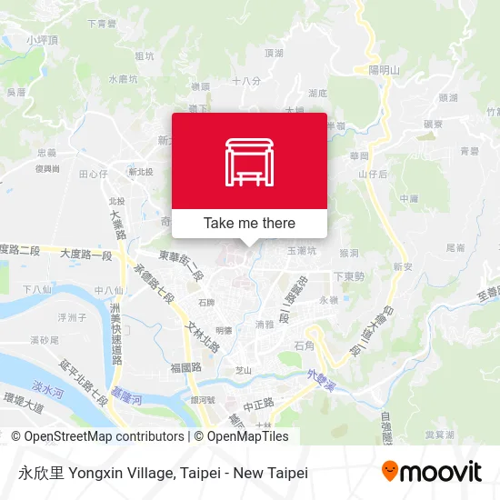 永欣里 Yongxin Village map