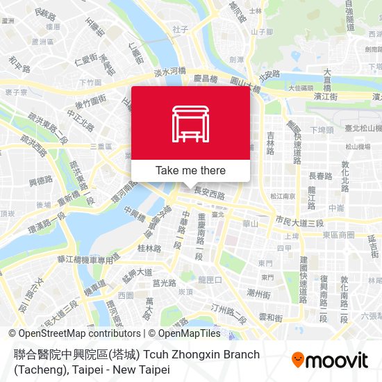 聯合醫院中興院區(塔城) Tcuh Zhongxin Branch (Tacheng) map