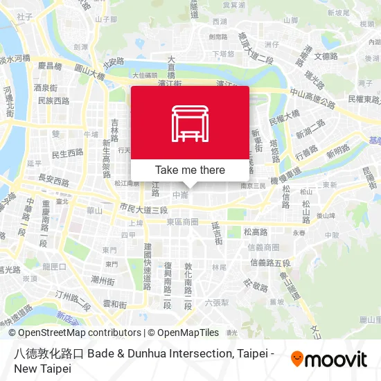 八德敦化路口 Bade & Dunhua Intersection地圖