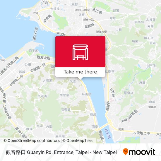 觀音路口 Guanyin Rd. Entrance map
