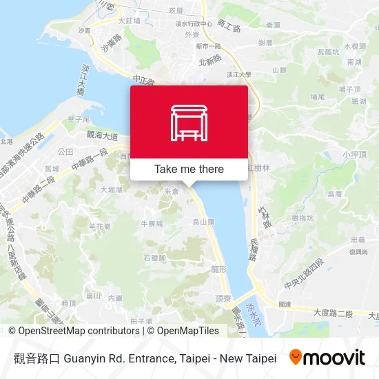 觀音路口 Guanyin Rd. Entrance map