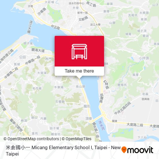 米倉國小一 Micang Elementary School I map