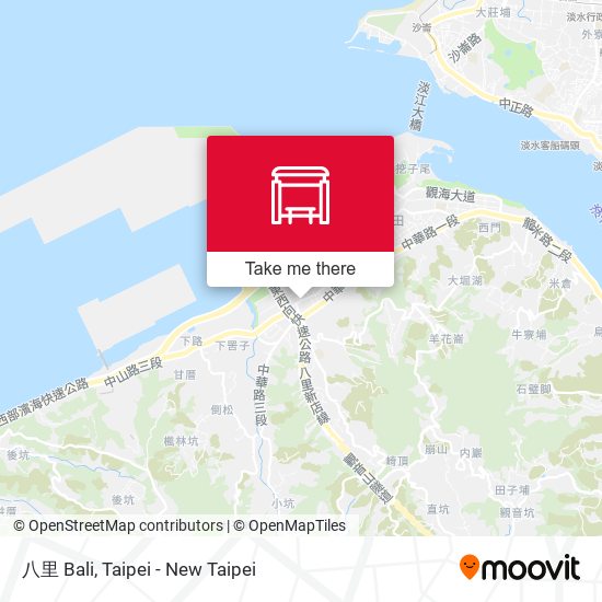 八里 Bali地圖