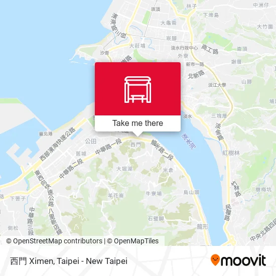 西門 Ximen map