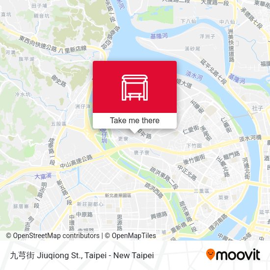 九芎街 Jiuqiong St. map