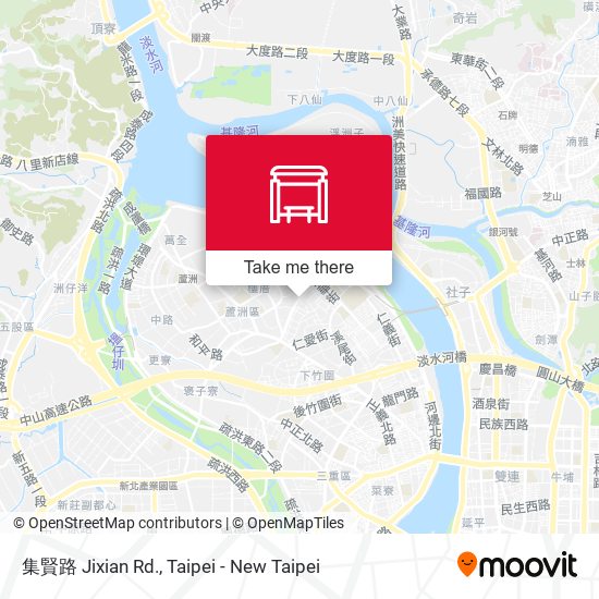 集賢路 Jixian Rd.地圖