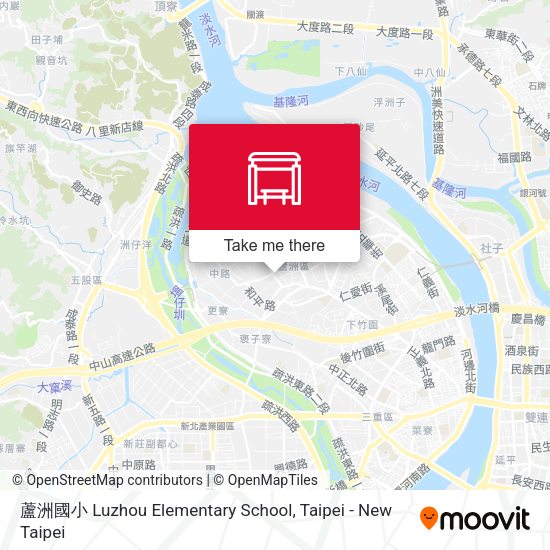 蘆洲國小 Luzhou Elementary School地圖