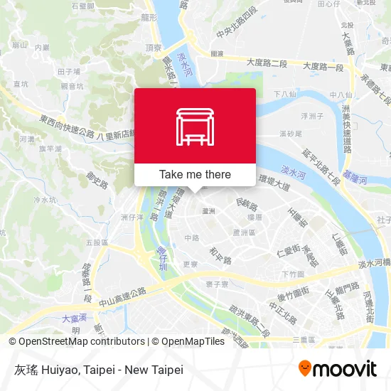 灰瑤 Huiyao map