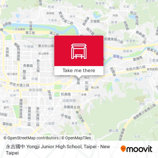 永吉國中 Yongji Junior High School地圖