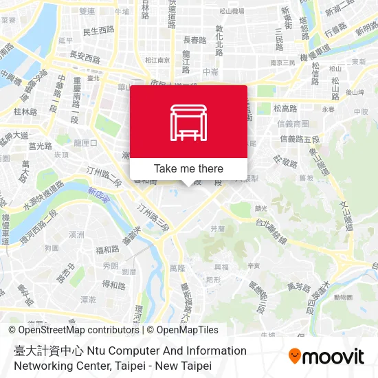 臺大計資中心 Ntu Computer And Information Networking Center地圖