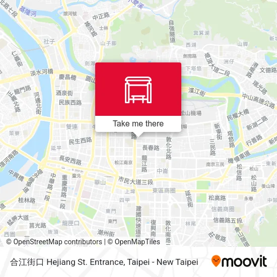 合江街口 Hejiang St. Entrance map