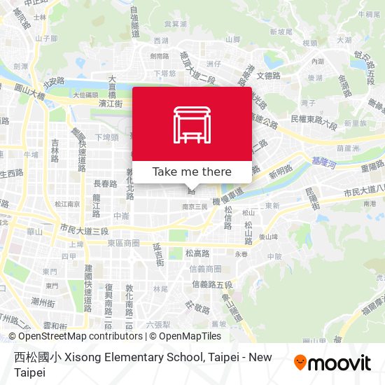 西松國小 Xisong Elementary School地圖
