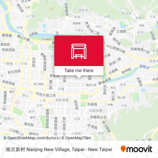南京新村 Nanjing New Village map